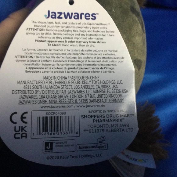 Squishmallows Amaro 5" Hyena Kelly Toys Plush NWT - Picture 5 of 6